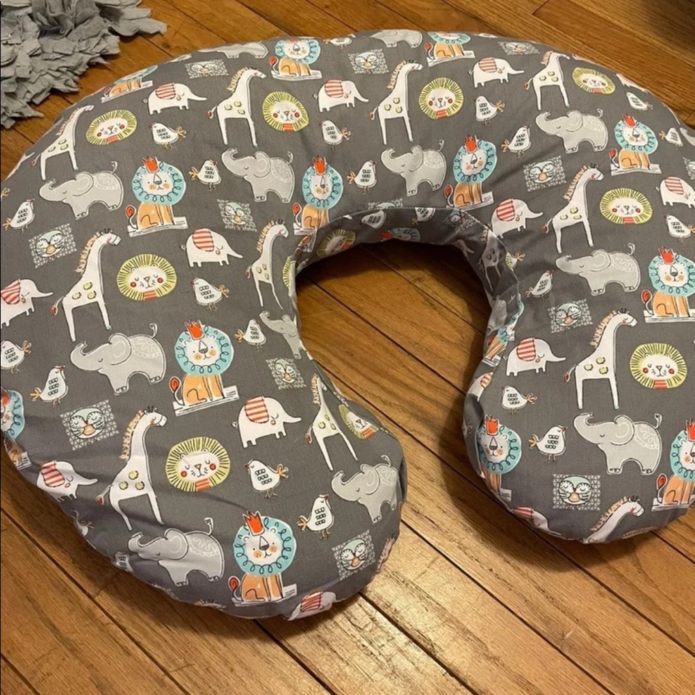 Boppy with safari print